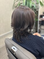 アキコ(AKIko)&nbsp;「レイヤーパーマ×白髪ぼかし」