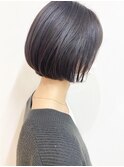 【morio成増/玉井】丸みボブ　アッシュカラー