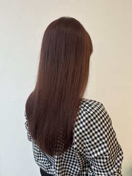 サラビューティーサイト 九大学研都市店(SARA Beauty Sight) 暖色カラー/チェリーピンクブラウン/10代20代30代/九大学研都市