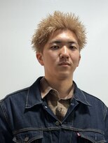 ハイセンス セカンド(HISENSE second)&nbsp;【姫路】ハイトーンベージュスパイキーショート(Ko-dai)