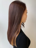 カミエ(kamie)&nbsp;艶やかなブラウンロング × 上質な仕上がりへ