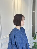 ページボーイ 瓦町店(PAGE BOY)&nbsp;ミニボブ/透明感ブラウン