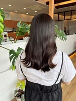 ヘアーブランドジン ティアラ(HAIR BRAND Jin Tiara)&nbsp;Tiara松山　#オリーブカラー　#インナーカラー　#トリートメント