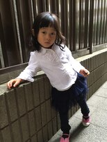 ロカット サロン(Roquat Salon) パッツン前髪キッズカット【ヘアアレンジ 立川/立川南口 浴衣】