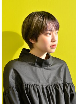 フィカ(fika) fika【モノトーンショート　フロントパープル】