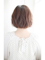 シュシュット(chouchoute)&nbsp;吉祥寺3分黒髪ホワイトアッシュショートパーマエアリーミディ027
