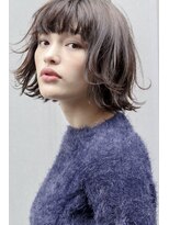 ネイヴィル(navile)&nbsp;☆デザインカラー×切りっぱなしボブディ☆