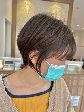 アッシュ 豊田店(Ash) 横顔美人カット×透け感ショート
