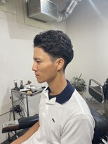 メリケンバーバーショップ フクオカ(MERICAN BARBERSHOP FUK)&nbsp;サマーパーマローフェード