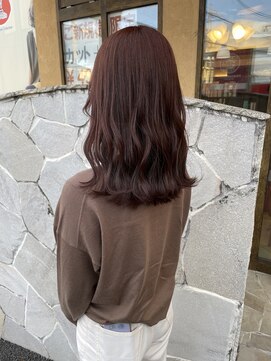 カットウェルズ粟殿店(Cut Well's smile&peace) 暖色カラー　奈良　cut wells 粟殿