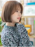 ■シースルーバング前下がり大人ボブ17★上尾20代30代40代