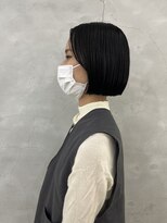 エンドリンク(endlink)&nbsp;秋のダークカラー×ぱつっとボブ