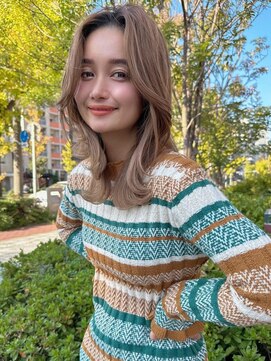 アンジェリカ JR奈良駅前店(ANGELICA) くびれミディアム×色っぽレイヤー【ANGELICA】