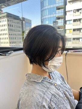 ロンドアジュール 横浜(Lond azur) ☆２０代３０代４０代全世代から人気首が細く見えるショート