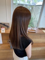 ヘアーメイクポリッシュ 久世店&nbsp;艶髪ストレート/ブラウン