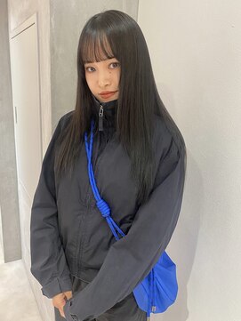 ヨーク(YOKE) 【YOKE】暗髪/髪質改善/グレ-ジュ/透明感カラ-/アッシュブラック