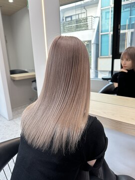 天神美容室 [天神/ブリーチ/ダブルカラー/髪質改善/ミルクティー/学割U24]