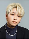 韓国マッシュセンターパートダウンパーマニュアンスパーマウルフ