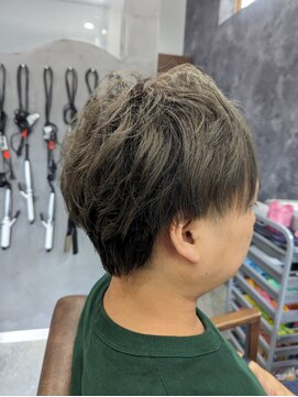 ロム ニュアンスカラー/ハイトーンカラー/モテ髪