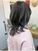 【cuz KLUB】ハイライトシアーグレージュレイヤー【池袋】