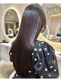 ストレート×暗髪☆縮毛矯正［名古屋］