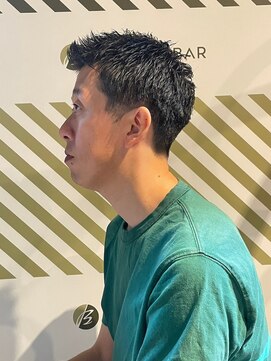 バーバーバー アカバネ(BARBER-BAR AKABANE) ビジネスマン向け 爽やかアップスタイル ベリーショート#1