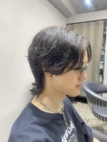センターパートウルフstyle