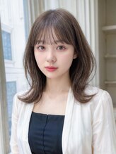 テンバイシオミエイチ(10 by shiomi H) くびれヘアレイヤーカット大人ガーリーチョコレートモード