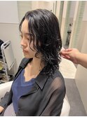 くびれレイヤー小顔カット☆前髪イメチェンミディボブルフ