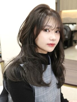 シーテ(Ciete) マロンベージュレイヤーくすみグレージュ韓国巻き前髪20代30代