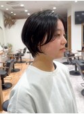 [高校生でも垢抜け大人ハンサムショート]