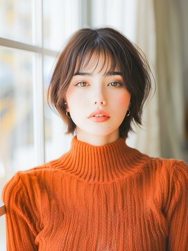 シカタリト 鎌倉(CICATA LiTo) 小顔ボブルフネビージュ30代40代ショート3