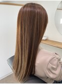 ハイライト×ベージュ