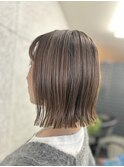 切りっぱなしボブ