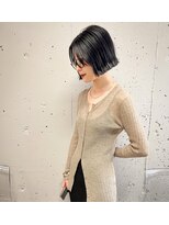 タロ(TALO)&nbsp;【TALO】プツンとミニボブ×暗髪グレー