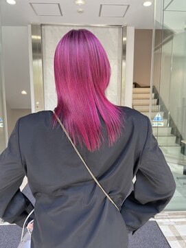 カーラ(kalah) ピンクカラー　ブリーチカラー