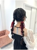 ツイン編み下ろしセット
