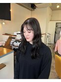 【木村美容店】ヘアカラー オリーブブラウン