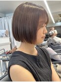 縮毛矯正してる方にもおすすめのボブスタイル