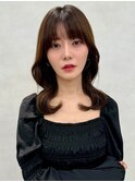 レイヤー/ネビージュ/韓国ヘア/イメチェン/縮毛矯正/中野/
