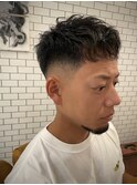 カジュアルスキンフェードスタイル