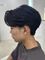 ベル 桑名(BHEL)&nbsp;三重桑名韓国ニュアンスフェザーダウンセンターパートパーマ