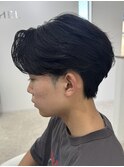 三重桑名韓国ニュアンスフェザーダウンセンターパートパーマ