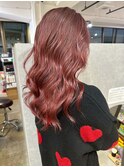 pink balayage