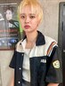 【ハイトーン】カット＋2×ブリーチ＋カラー+3step トリートメント/25000円 
