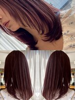 アフェクト 上大岡(affect)&nbsp;くびれヘア/アプリコットオレンジ/夏のヘアアレンジ/上大岡