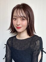 アフロート ディル(AFLOAT D'L)&nbsp;30代に人気！顔周りの後れ毛がかわいい結べるボブ