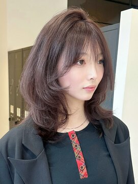 aespa カリナ  レイヤーカット