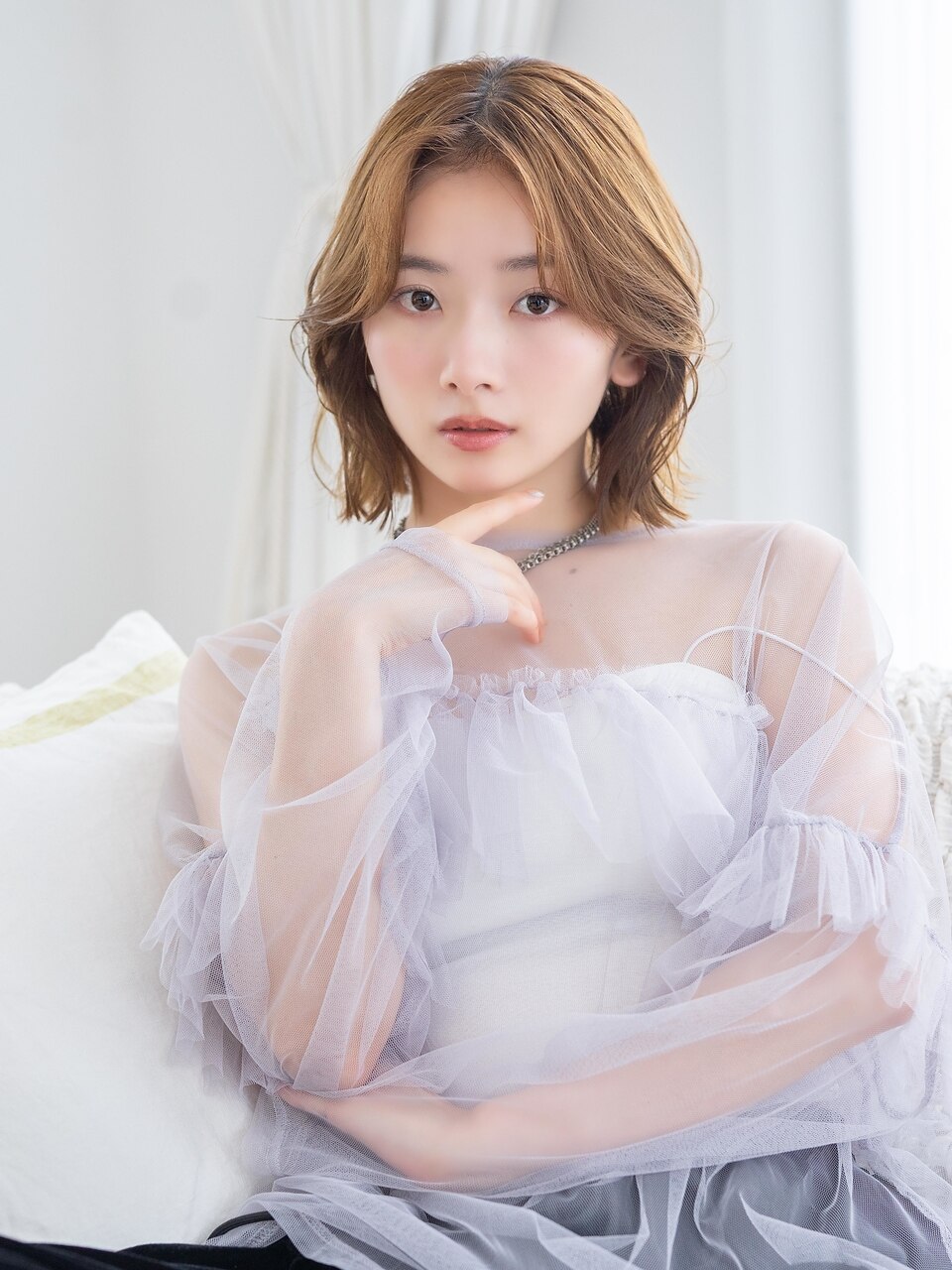【人気NO.1】イルミナカラー(リタッチ)+デザインカット 10300円→7400円