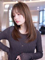 ハバナ 立川(HAVANA)&nbsp;韓国レイヤー顔周りカット透明感カラー髪質改善艶髪シースルー